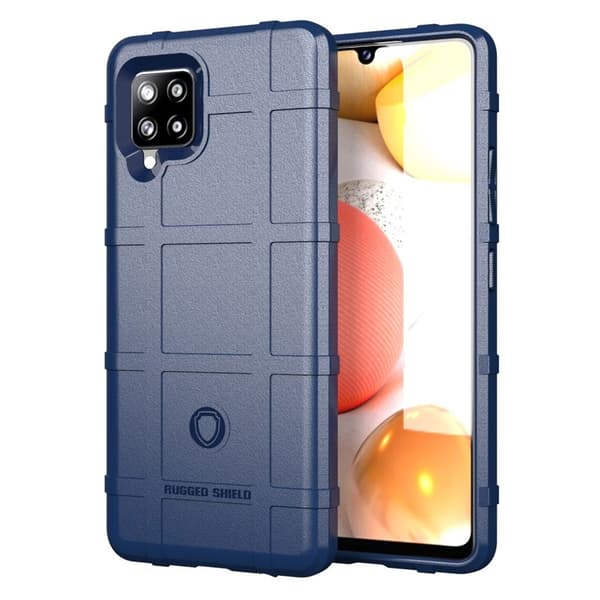 Rugged Shield Samsung Galaxy A42 5G kotelot - Sininen Blue