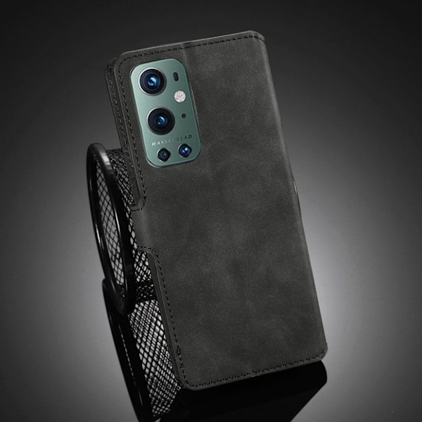 DG.MING OnePlus 9 Pro retroetui - Svart Black