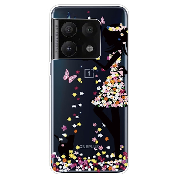 Deco OnePlus 10 Pro Etui - Kat og Pige Multicolor