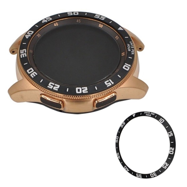 Samsung Galaxy Watch (42mm) urtavla tid styling bezel - Svart Svart