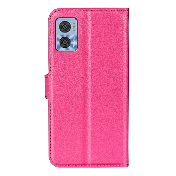 Classic Motorola Moto E22 Flippetui - Rose Pink