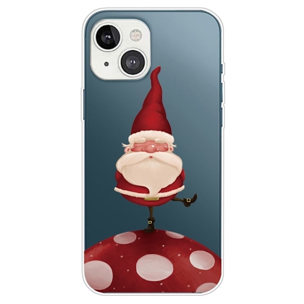 Julfodral till iPhone 14 Plus - Tomte Och Tomte Röd