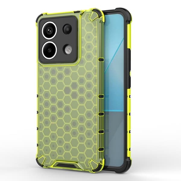 Bofink Honeycomb Xiaomi Redmi Note 13 Pro 5G  / Xiaomi Poco X6 deksel - Grønn Green