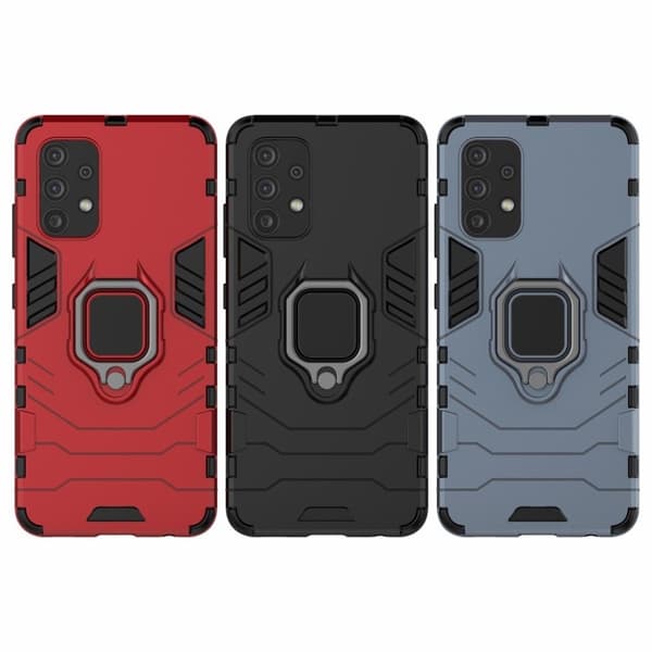 Ring Guard etui - Samsung Galaxy A32 - Blå Blue