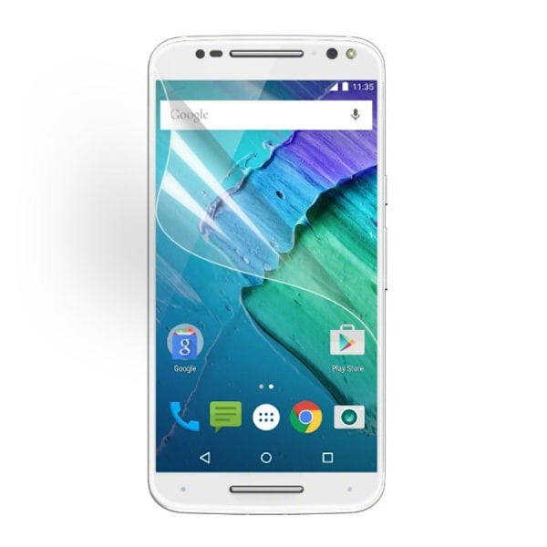 HD Klar LCD Skärmskydd för Motorola Moto X Style Transparent