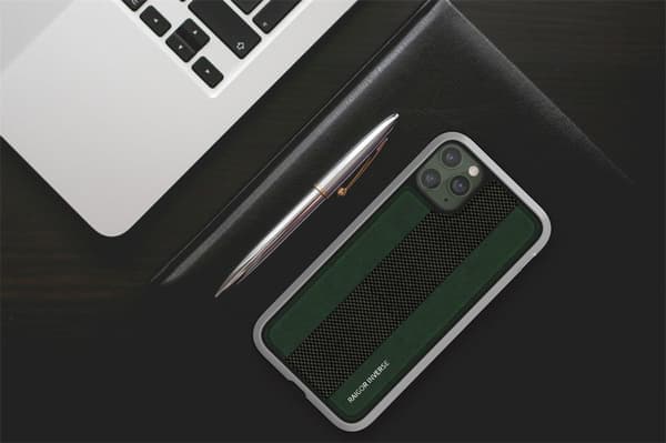 Raigor Inverse Aix Deksel For iPhone 11 Pro - Grønn Green