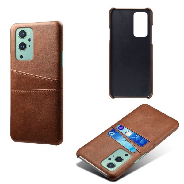 Dual Card OnePlus 9 kotelot - Ruskea Brown