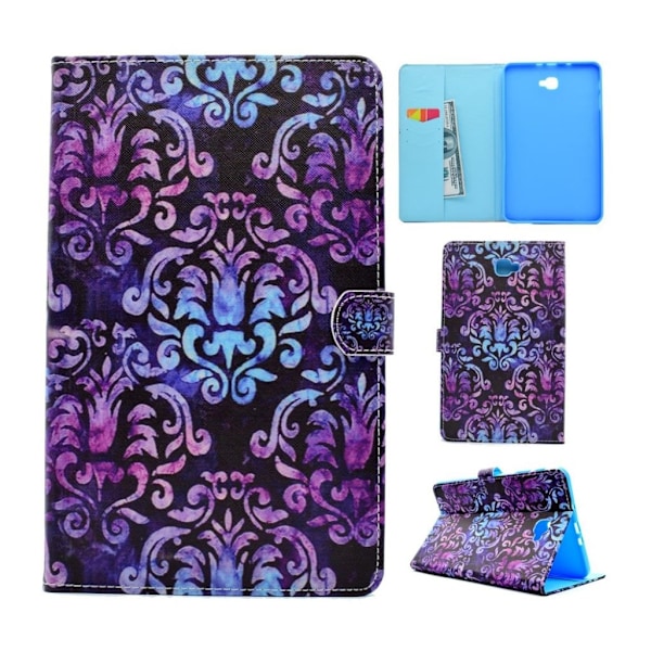 Samsung Galaxy Tab A 10.1 (2016) etui i læder - Flerfarvet Multicolor
