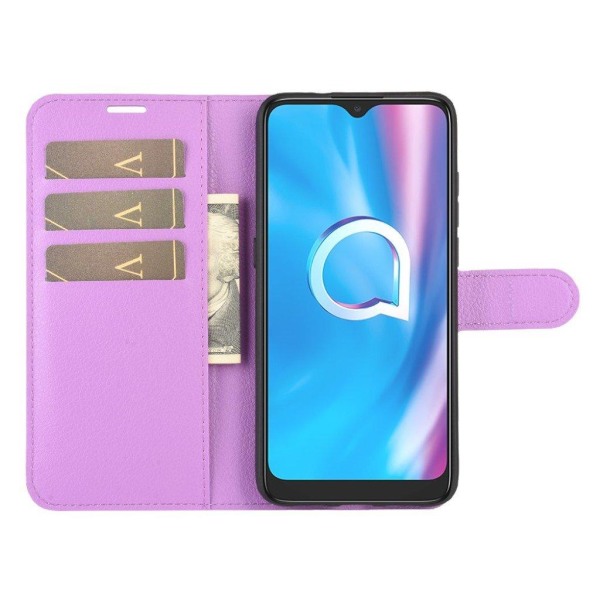 Classic Alcatel 1S (2020) flip case - Purple Purple