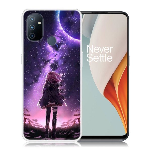 Deco OnePlus Nord N100 skal - Flicka Lila