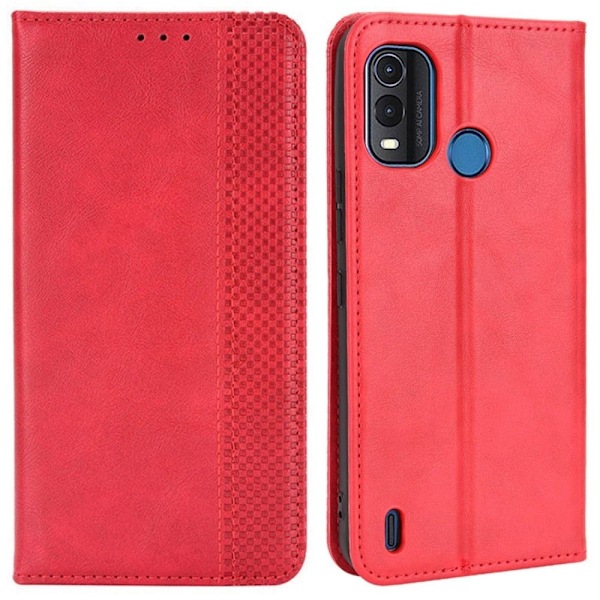 Bofink Vintage Nokia G11 Plus Læder Etui - Rød Red