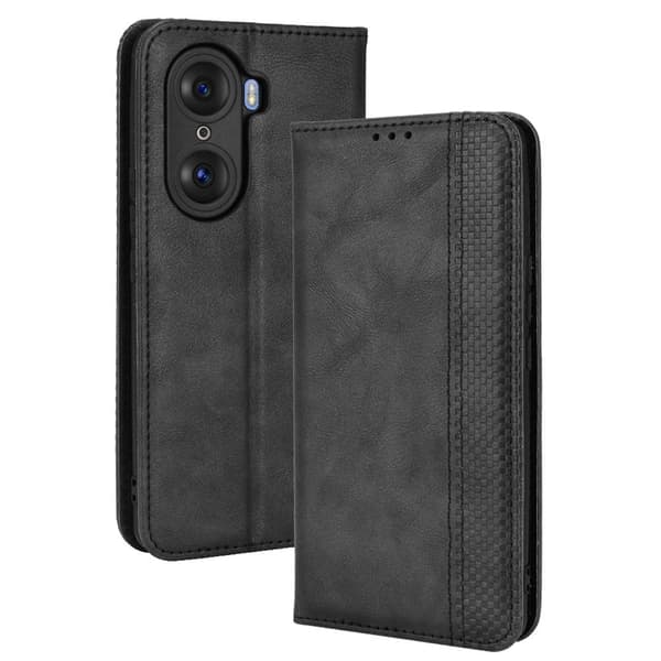 Bofink Vintage Honor 60 lærveske - Svart Black