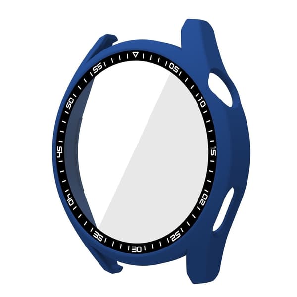 Huawei Watch GT 3 (46mm) hard cover with tempered glass - Midnight Blue Blå