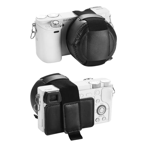 Sony Alpha A6600 læder etui - Størrelse: S Black