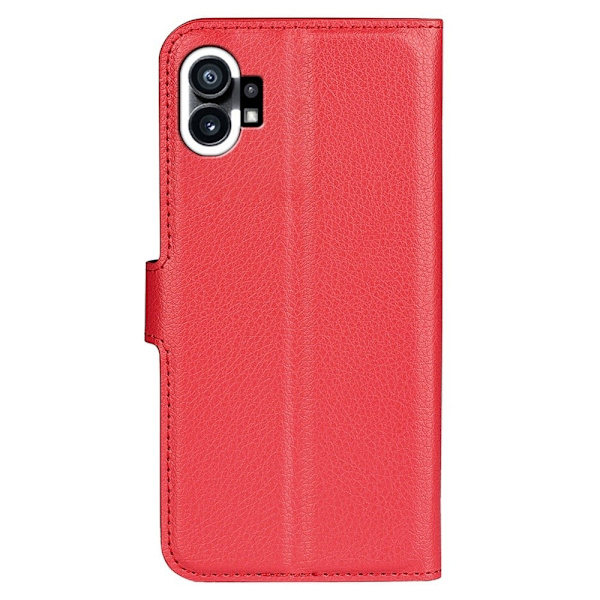 Klassisk Nothing Phone (1) Flip Etui - Rød Red