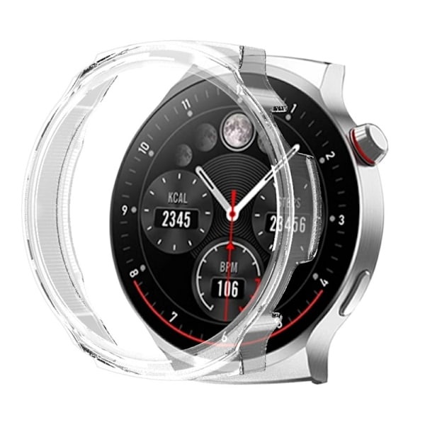 Aigo V8 Case Hard Bumpresistent Half Wrapped Watch Cover - Transparent Transparent