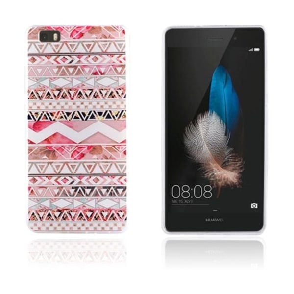 Westergaard Huawei Ascend P8 Lite Skal - Tribal Geometrisk Mönster multifärg