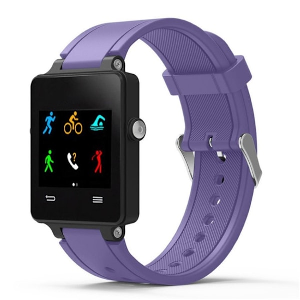 Garmin Vivoactive Acetate klockarmband i silikon - Ljuslila Lila