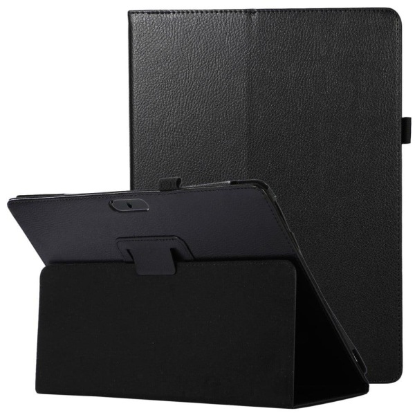 Microsoft Surface Pro 8 (8PX-00020) litchi texture PU leather fl Svart