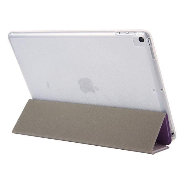 iPad 10.2 (2020)  læder flip etui - lilla blomst Purple