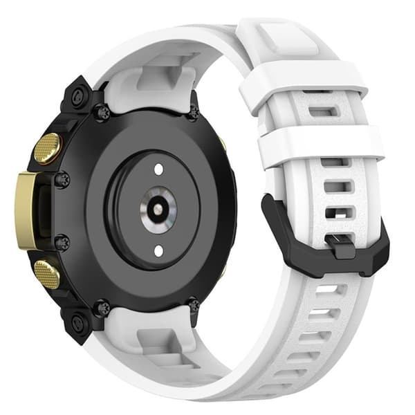 Amazfit T-Rex 2 silikonikellon hihna - Valkoinen White