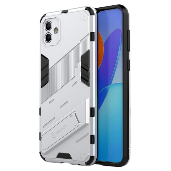 Støtsikkert hybriddeksel for Samsung Galaxy A04 - Sølv Silver grey