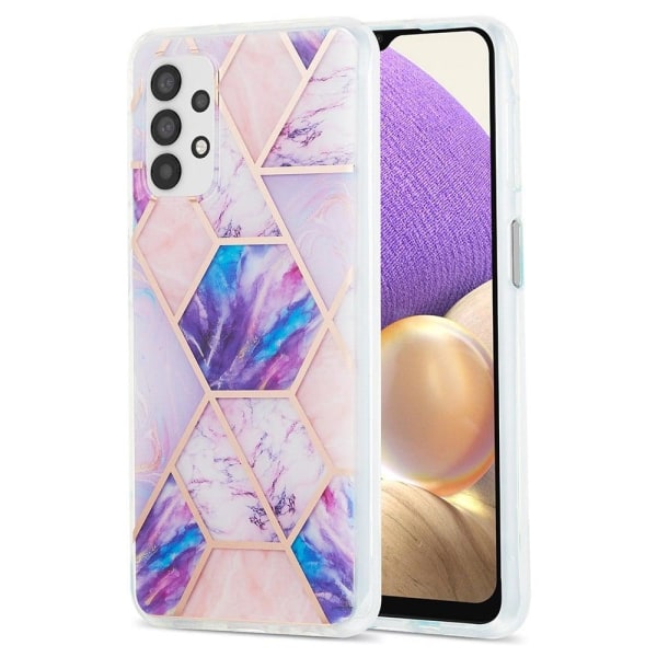 Marble design Samsung Galaxy A13 4G kotelot - Vaaleanvioletti Purple