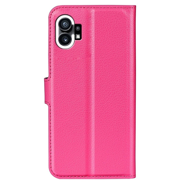 Klassisk Nothing Phone (1) Flip Etui - Rose Pink