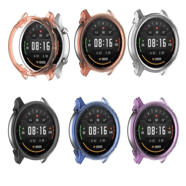 Xiaomi Watch Color cool cover - Läpinäkyvä Transparent