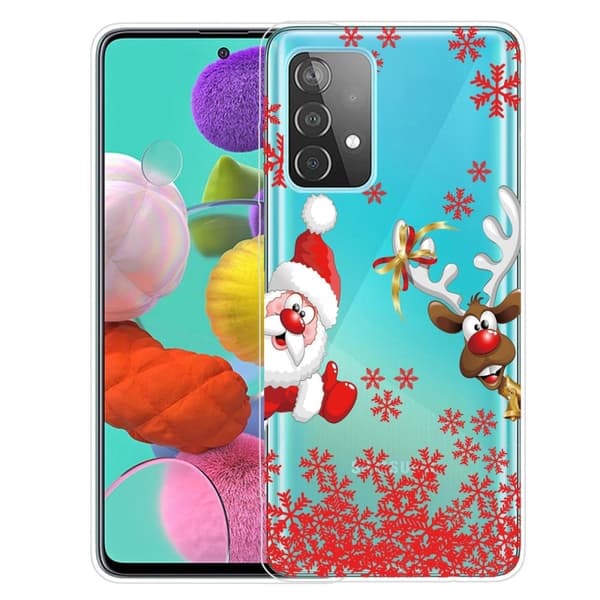 Jul Samsung Galaxy A33 5G fodral - Julhjort Röd