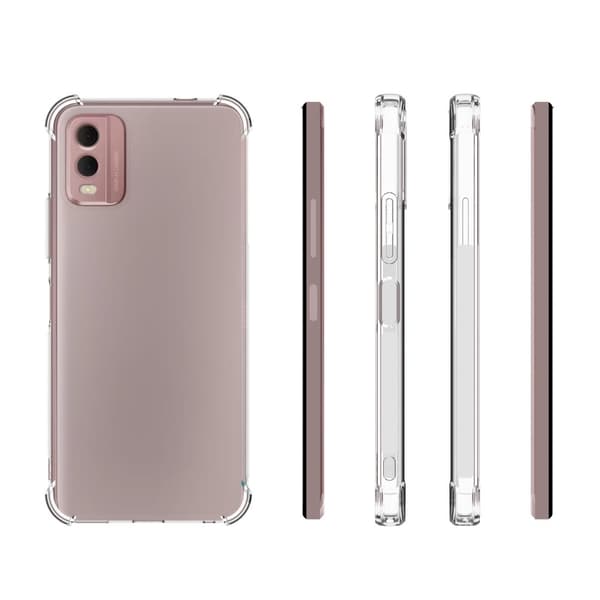 Lux-Case Turvatyynyn suojus Nokia C32:lle Transparent