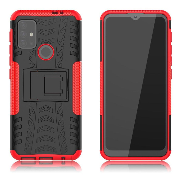 Offroad case - Motorola Moto G30 - Rød Red