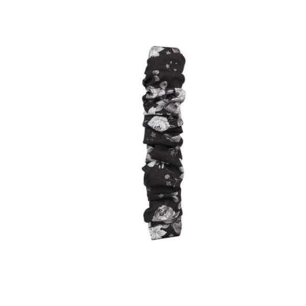 Fitbit Versa 3 / Sense hair band fabric klockarmband - svart / g Svart