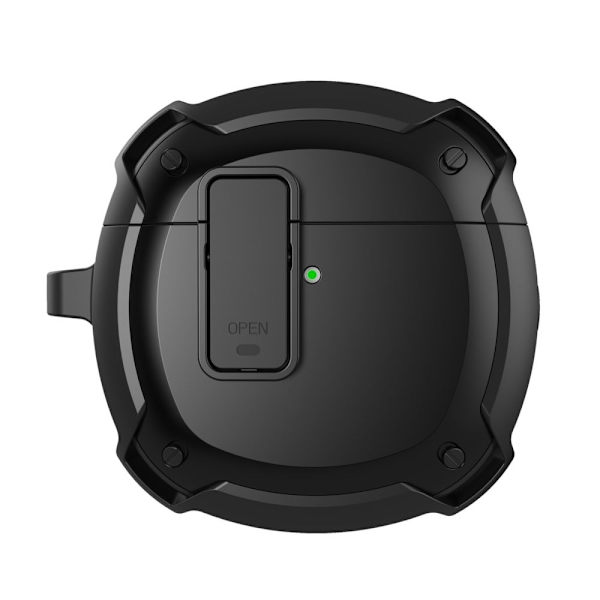 Huawei FreeBuds 4 snap-on lågcover - Sort Black