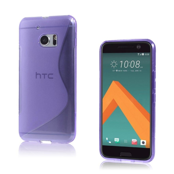 Lagerlöf fleksibelt cover til HTC 10 - Lilla Purple