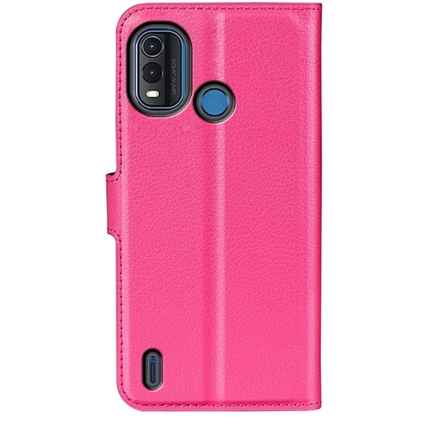 Klassisk Nokia G11 Plus Flip Etui - Rose Pink