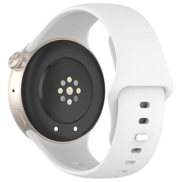 Vivo Watch 3 Silikonklokkebånd Justerbar håndleddsrem erstatning - Hvit White