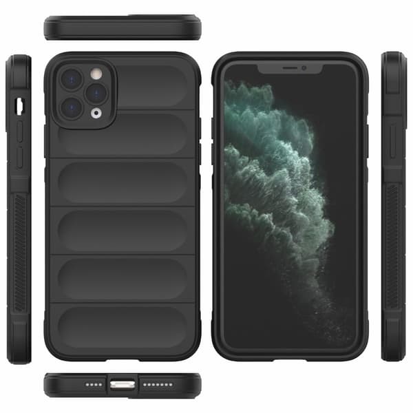 Blødt grebsformet iPhone 11 Pro cover - Lyselilla Purple