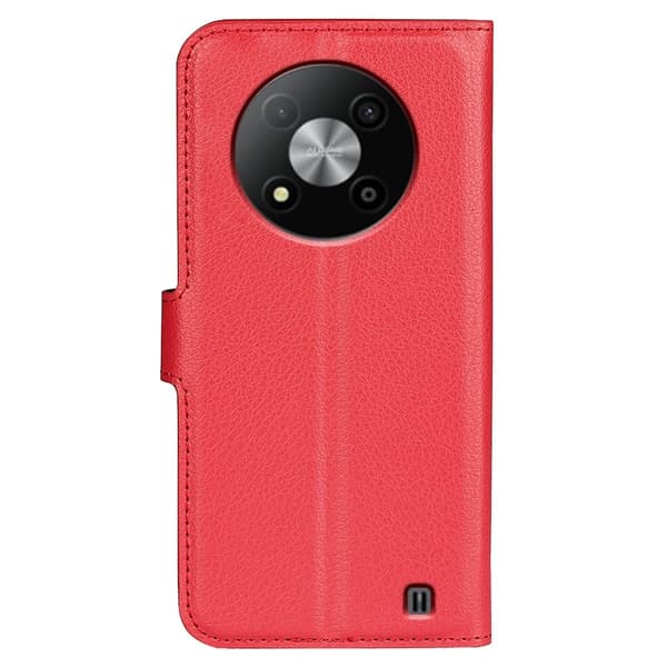 Classic ZTE Blade A73 flip kuoret - Punainen Red
