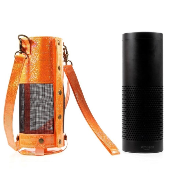 Amazon Echo Show Läder fodral väska - Orange Orange