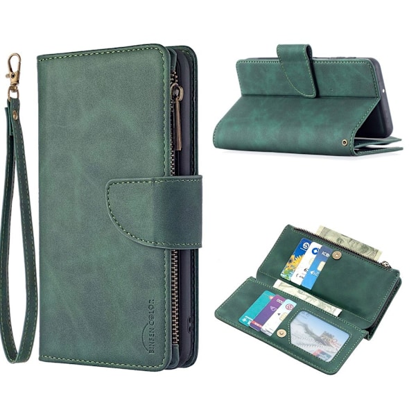 Premium Wallet Samsung Galaxy A32 5g Flip Etui - Grøn Green