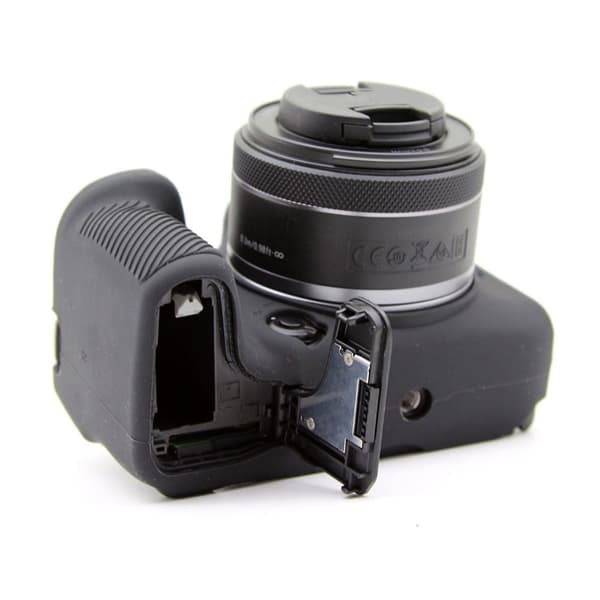 Canon EOS R10 silikonisuojus - Musta Black