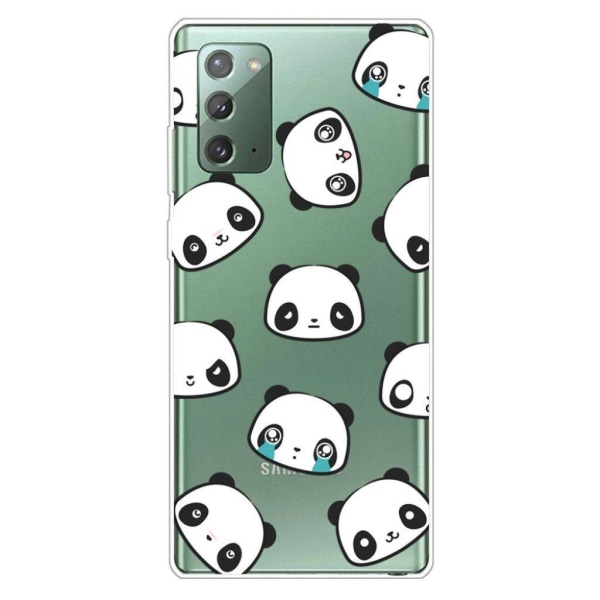 Deco Samsung Galaxy Note 20 case - Pandas White