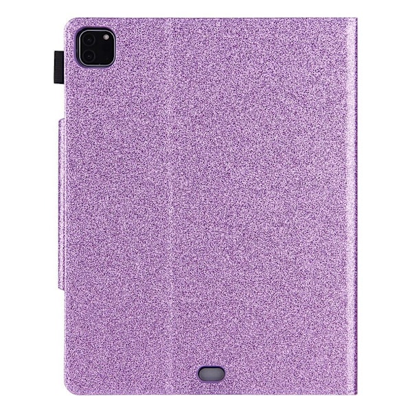 Kortspor Design Vegansk Læder Stand Tablet Cover med Auto Wake / Sleep iPad Pro 12.9 (2022) / (2021) / (2020) / (2018) - Lilla Purple