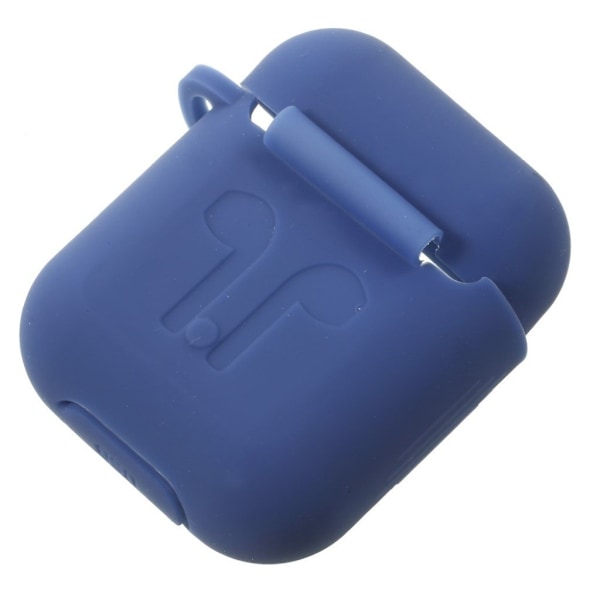 Apple AirPod Mjukt silikon skydd - Mörk blå Blå
