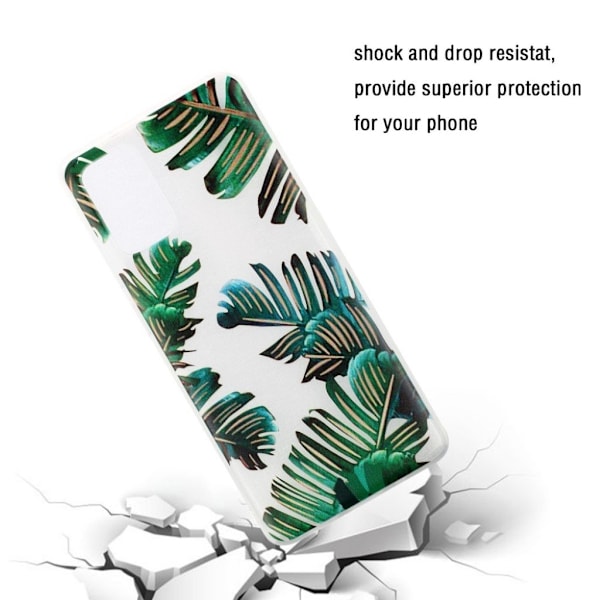 Deco Samsung Galaxy S20 skal - Blad Grön