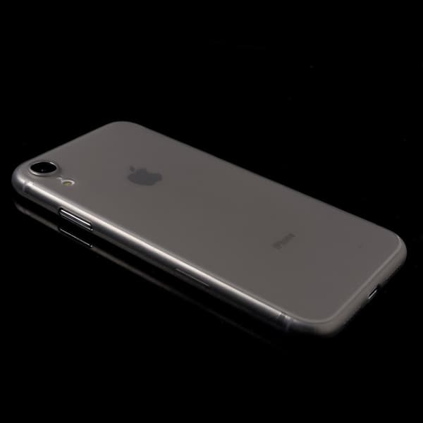 iPhone Xr beskyttelses deksel av plastikk - lyse grå Silver grey