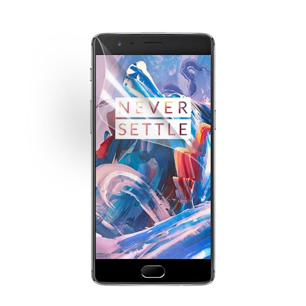 Klar LCD Skärmskydd till OnePlus 3 Transparent