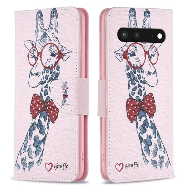Wonderland Google Pixel 7 fodral -Rosa Rosa