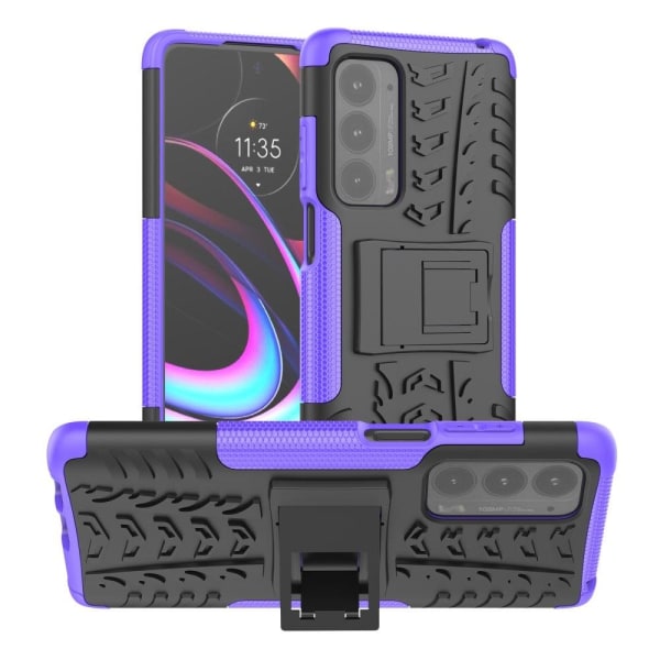 Offroad Etui Motorola Edge (2021) - Lilla Purple